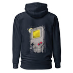 Hoodie Game Boy Under Construction Tower Cranes - Espalda