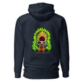 Hoodie Goku Super Saiyan Peanuts Scream Green Aura - Espalda
