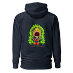 Hoodie Goku Super Saiyan Peanuts Scream Green Aura - Espalda