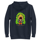 Hoodie Goku Super Saiyan Peanuts Scream Green Aura - Plano
