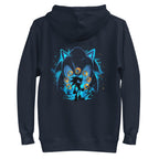 Hoodie Sonic Giant Head Gold Rings Lightning - Plano