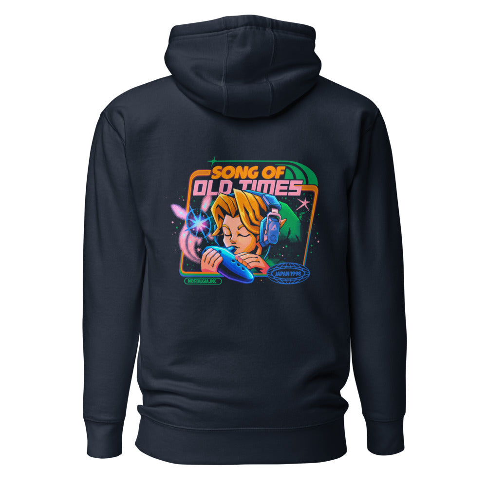 Hoodie Zelda Link Song Of Old Times - Espalda