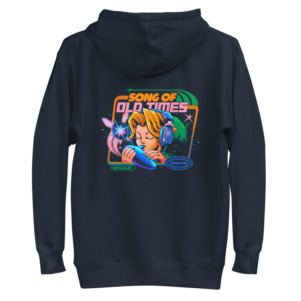 Hoodie Zelda Link Song Of Old Times - Plano