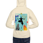 Hoodie Avatar Aang Four Elements Silhouette - Modelo espalda A
