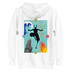 Hoodie Avatar Aang Four Elements Silhouette - Plano