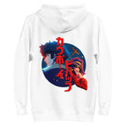 Hoodie Cowboy Bebop Spike And Faye Red Katakana - Plano