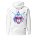 Hoodie Gundam Red Blue Double Exposure - Espalda