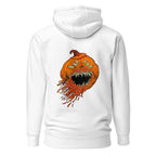 Hoodie Halloween Pumpkin Monster Four Eyes - Espalda
