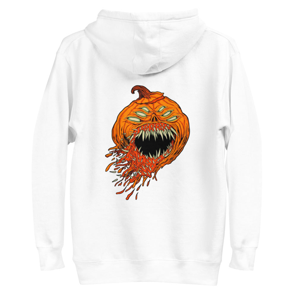 Hoodie Halloween Pumpkin Monster Four Eyes - Plano