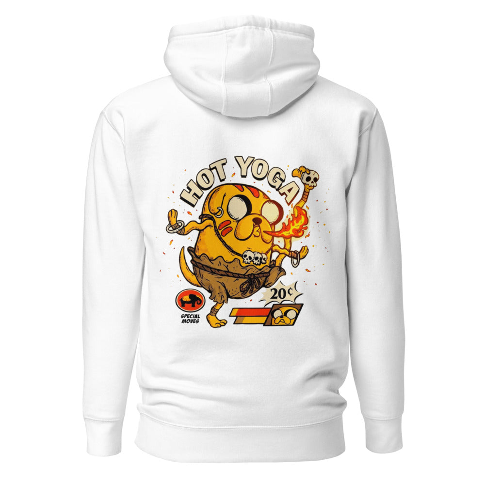 Hoodie Jake Adventure Time Hot Yoga Dhalsim - Espalda