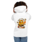 Hoodie Jake Adventure Time Hot Yoga Dhalsim - Modelo femenina espalda