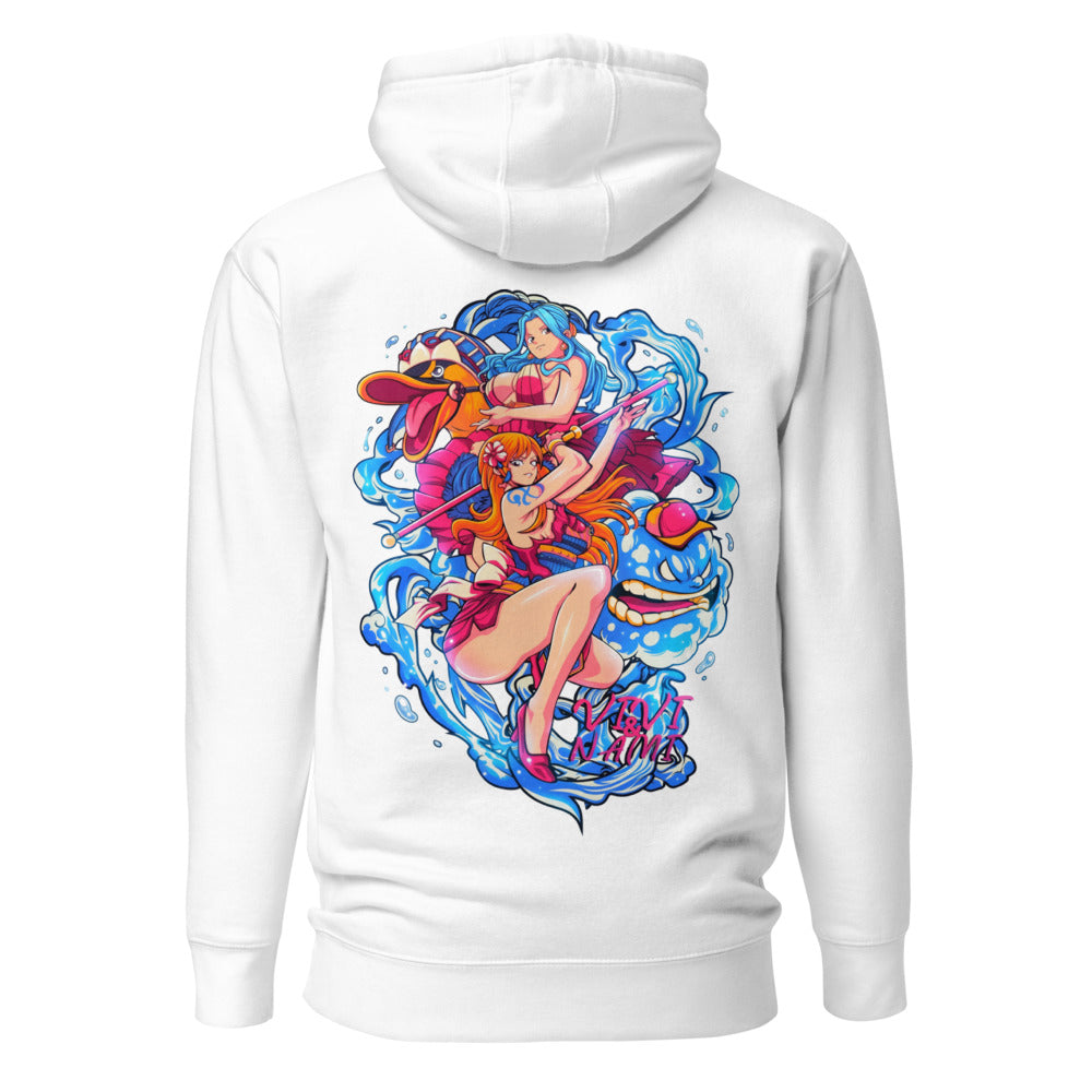 Hoodie One Piece Nami Vivi Water Splash - Espalda