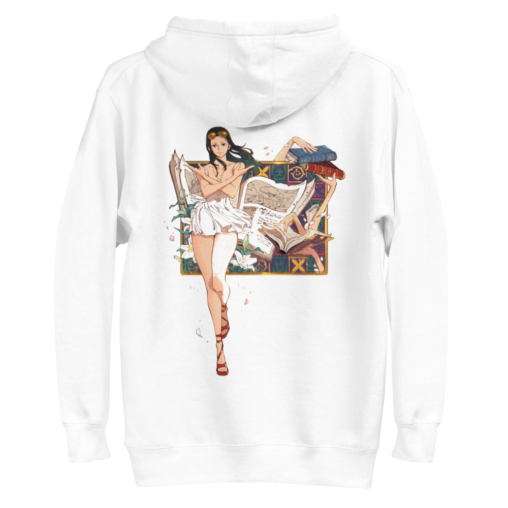 Hoodie One Piece Nico Robin Ohara Books - Plano