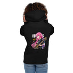 Hoodie Bocchi The Rock Kessoku Band - Modelo femenina espalda