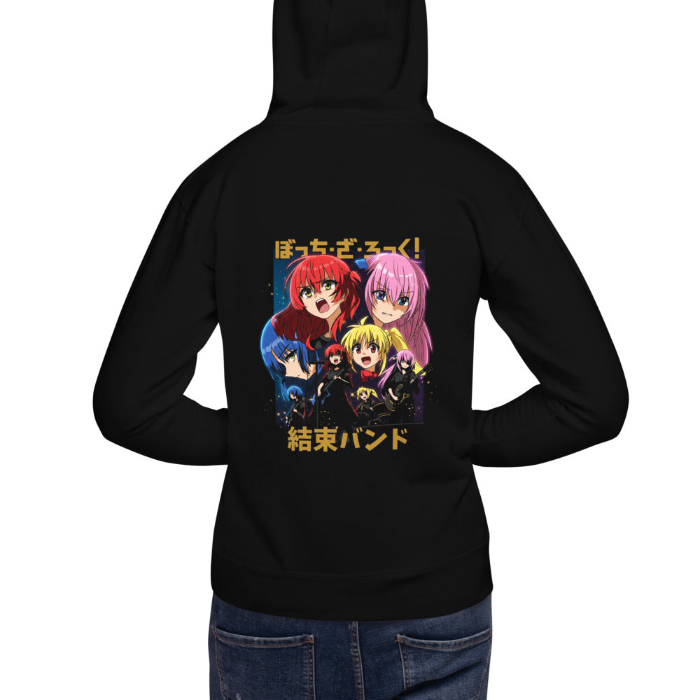 Hoodie Bocchi The Rock Kessoku Band Starry Stage - Modelo espalda A