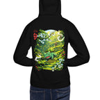 Hoodie Bulbasaur Sunlit Blossom Forest - Modelo espalda A