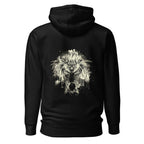 Hoodie Death Note Ryuk Ink Splatter Shinigami - Espalda