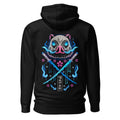 Hoodie Demon Slayer Inosuke Boar Mask Blue Flames - Espalda