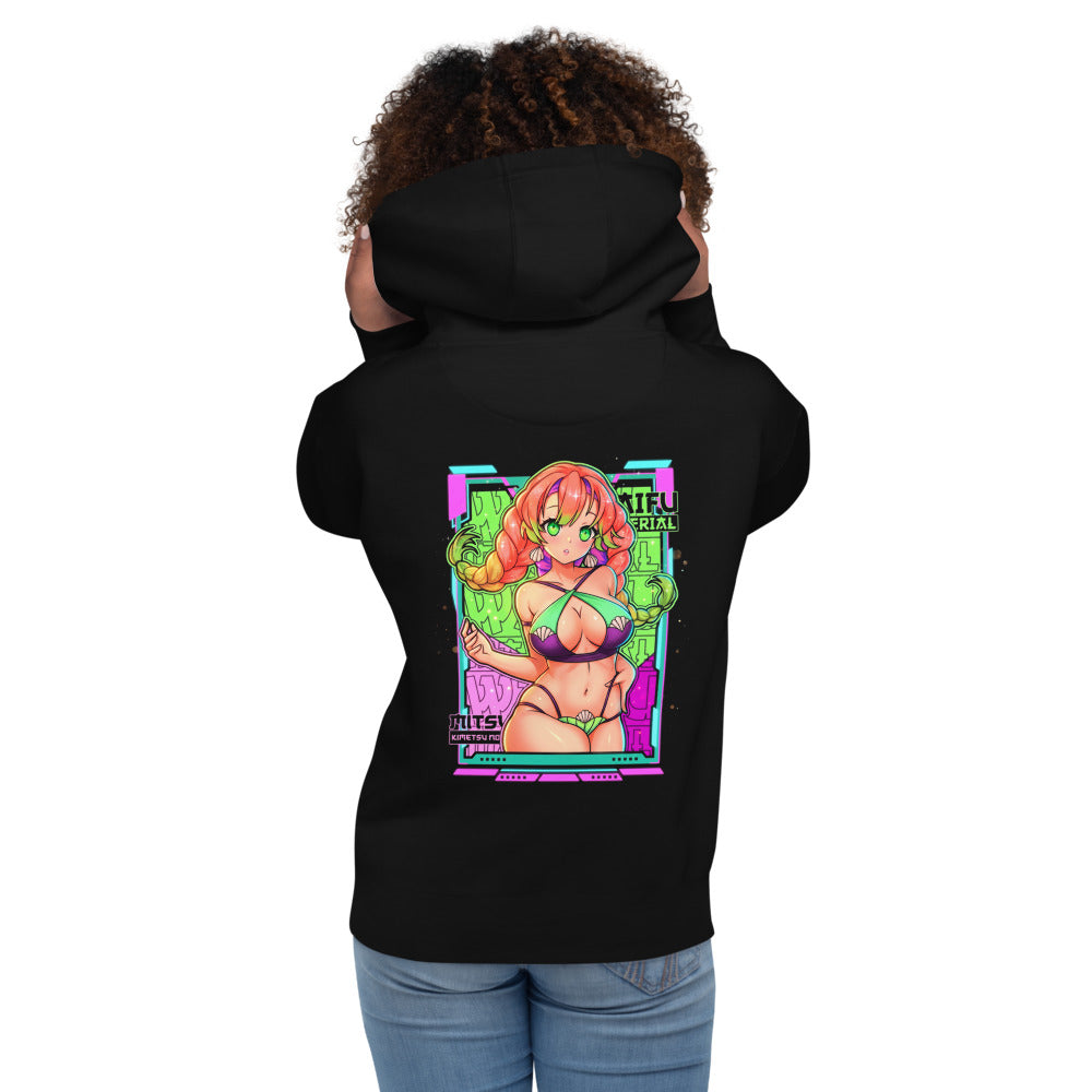 Modelo femenina espalda