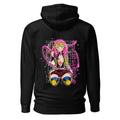 Hoodie Demon Slayer Mitsuri Kanroji Neon Pink Glow - Espalda