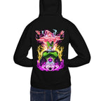 Hoodie Dragon Ball Frieza Cell Buu Lightning Auras - Modelo espalda A