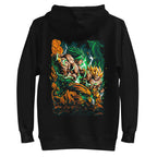 Hoodie Dragon Ball Goku Vs Broly Green Aura - Plano