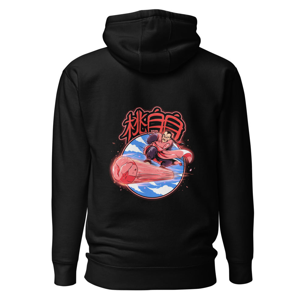 Hoodie Dragon Ball Tao Pai Pai Flying Pillar - Espalda