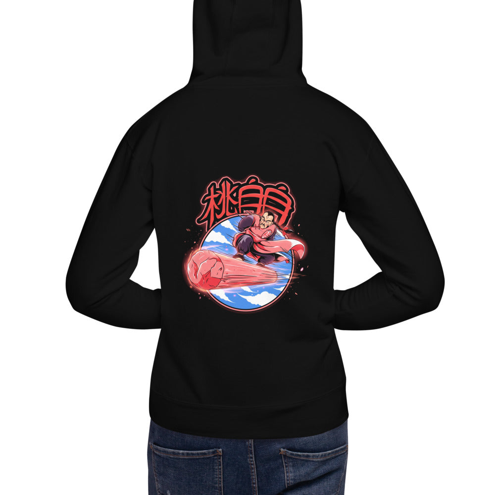 Hoodie Dragon Ball Tao Pai Pai Flying Pillar - Modelo espalda A