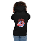Hoodie Dragon Ball Tao Pai Pai Flying Pillar - Modelo femenina espalda