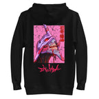 Hoodie Evangelion Eva 01 Berserk Pink - Plano