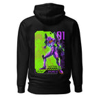 Hoodie Evangelion Eva 01 Shinji Ikari Nerv - Espalda