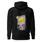 Hoodie Game Boy Under Construction Tower Cranes - Espalda