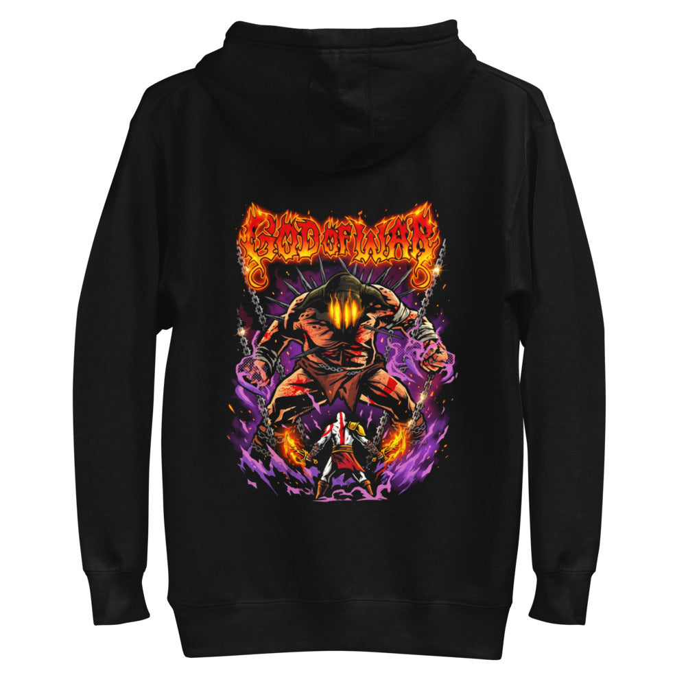 Hoodie God Of War Kratos Chained Giant - Plano