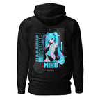 Hoodie Hatsune Miku The First Sound Of The Future - Espalda