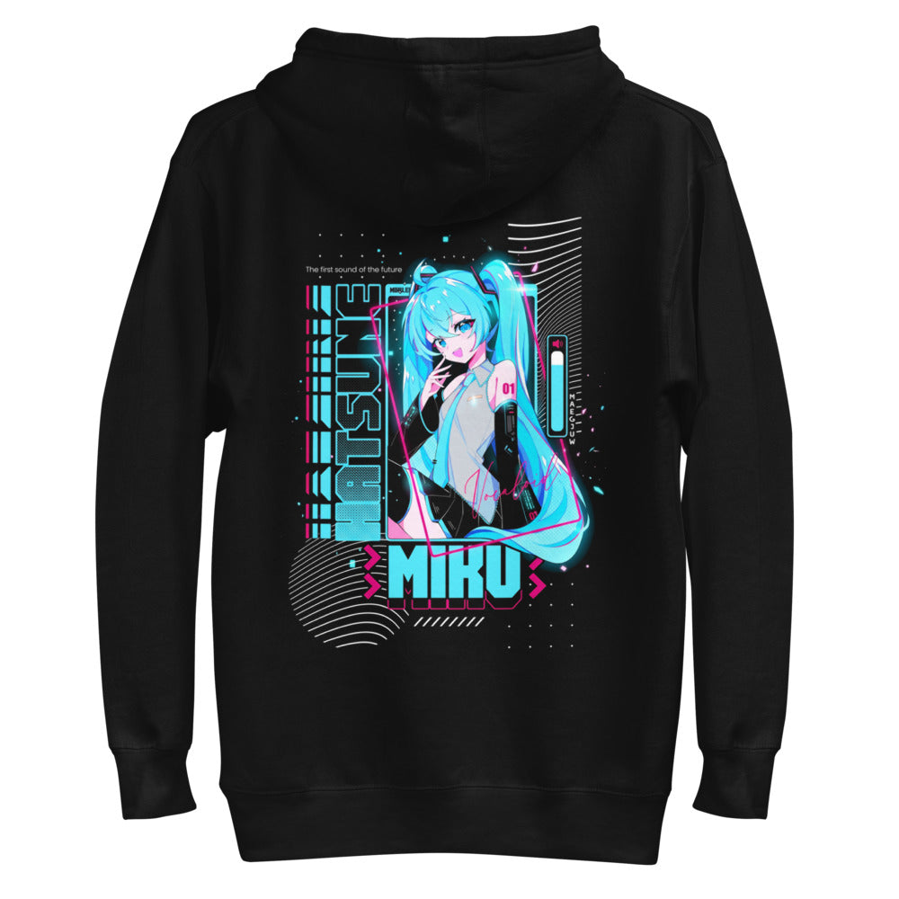 Hoodie Hatsune Miku The First Sound Of The Future - Plano