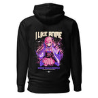 Hoodie I Like Anime More Than People - Espalda