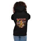 Hoodie Iron Claw Balrog Street Fighter Night Street - Modelo femenina espalda
