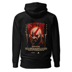 Hoodie Kratos God Of War Glowing Red Eyes - Espalda