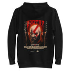 Hoodie Kratos God Of War Glowing Red Eyes - Plano