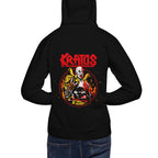 Hoodie Kratos God Of War Metal Horns - Modelo espalda A
