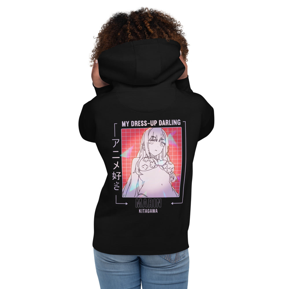 Modelo femenina espalda