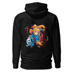 Hoodie Metroid Samus Arm Cannon Armor Burst - Espalda