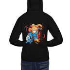 Hoodie Metroid Samus Arm Cannon Armor Burst - Modelo espalda A
