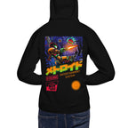 Hoodie Metroid Samus Retrogaming Katakana Box - Modelo espalda A