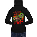 Hoodie Mortal Kombat Shao Kahn Flawless Victory - Modelo espalda A