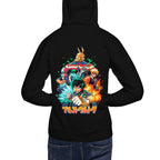 Hoodie My Hero Academia Plus Ultra Deku Todoroki Bakugo - Modelo espalda A