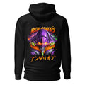 Hoodie Neon Genesis Evangelion Eva 01 Fire - Espalda
