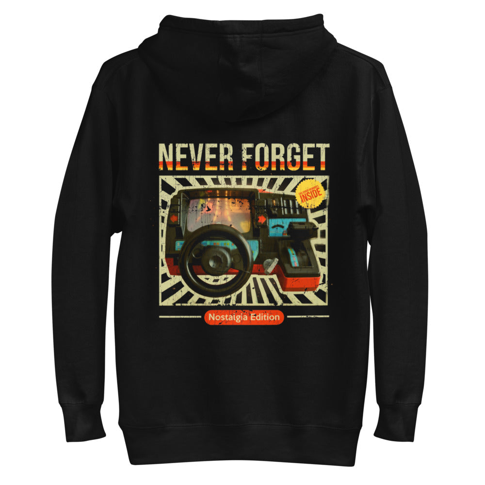 Hoodie Never Forget Nostalgia Edition - Plano