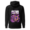Hoodie One Piece Boa Hancock Purple Snake Smoke - Espalda