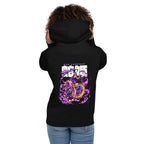 Hoodie One Piece Boa Hancock Purple Snake Smoke - Modelo femenina espalda
